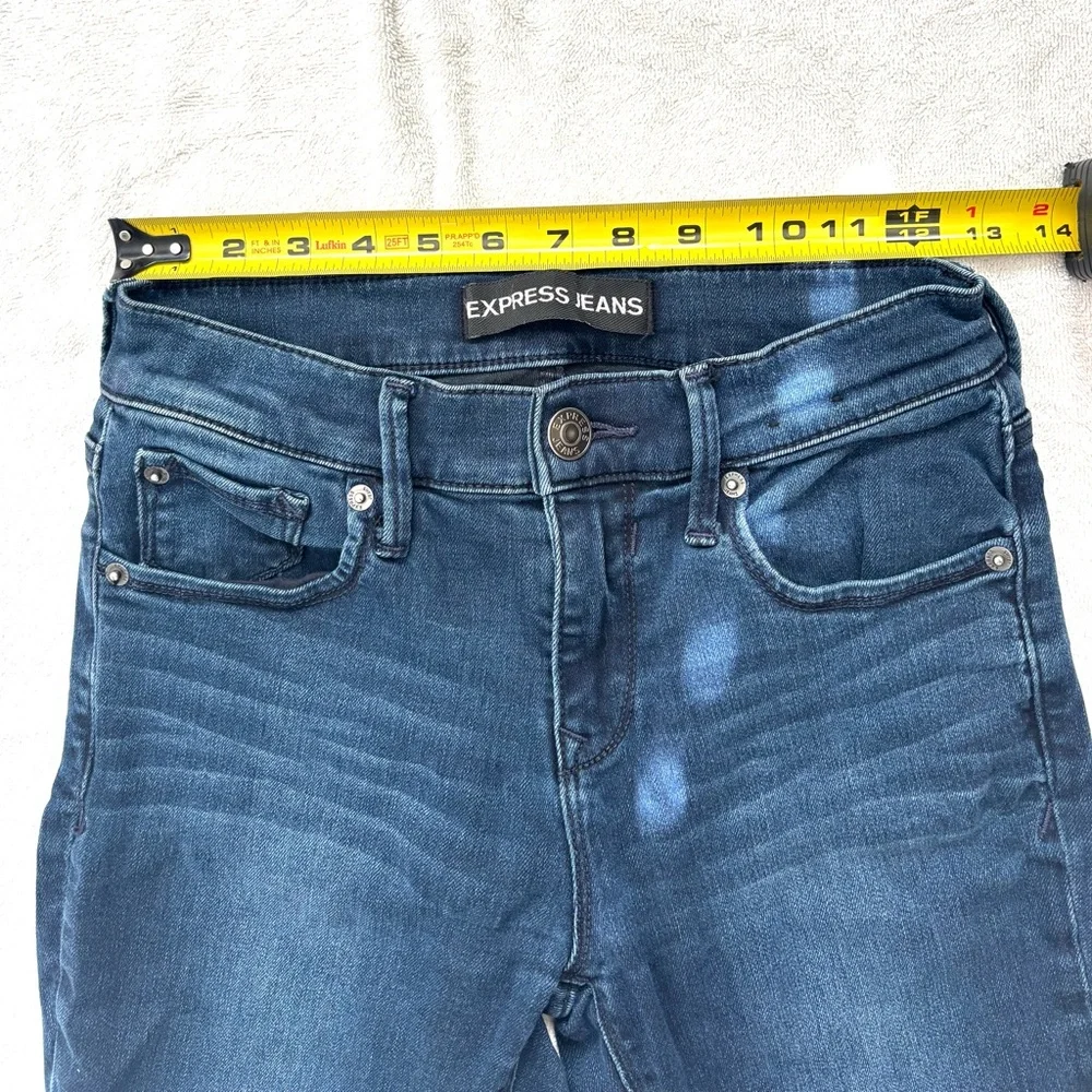 Express Mid Rise Legging/Jeans - Picture 7 of 9